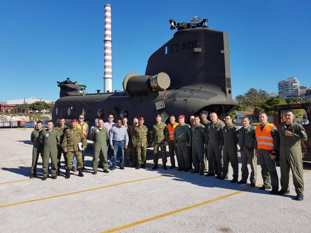 Ελικόπτερα Chinook: Στα Μέγαρα τα “δώρα’ του “θείου Σαμ” στην αεροπορία στρατού